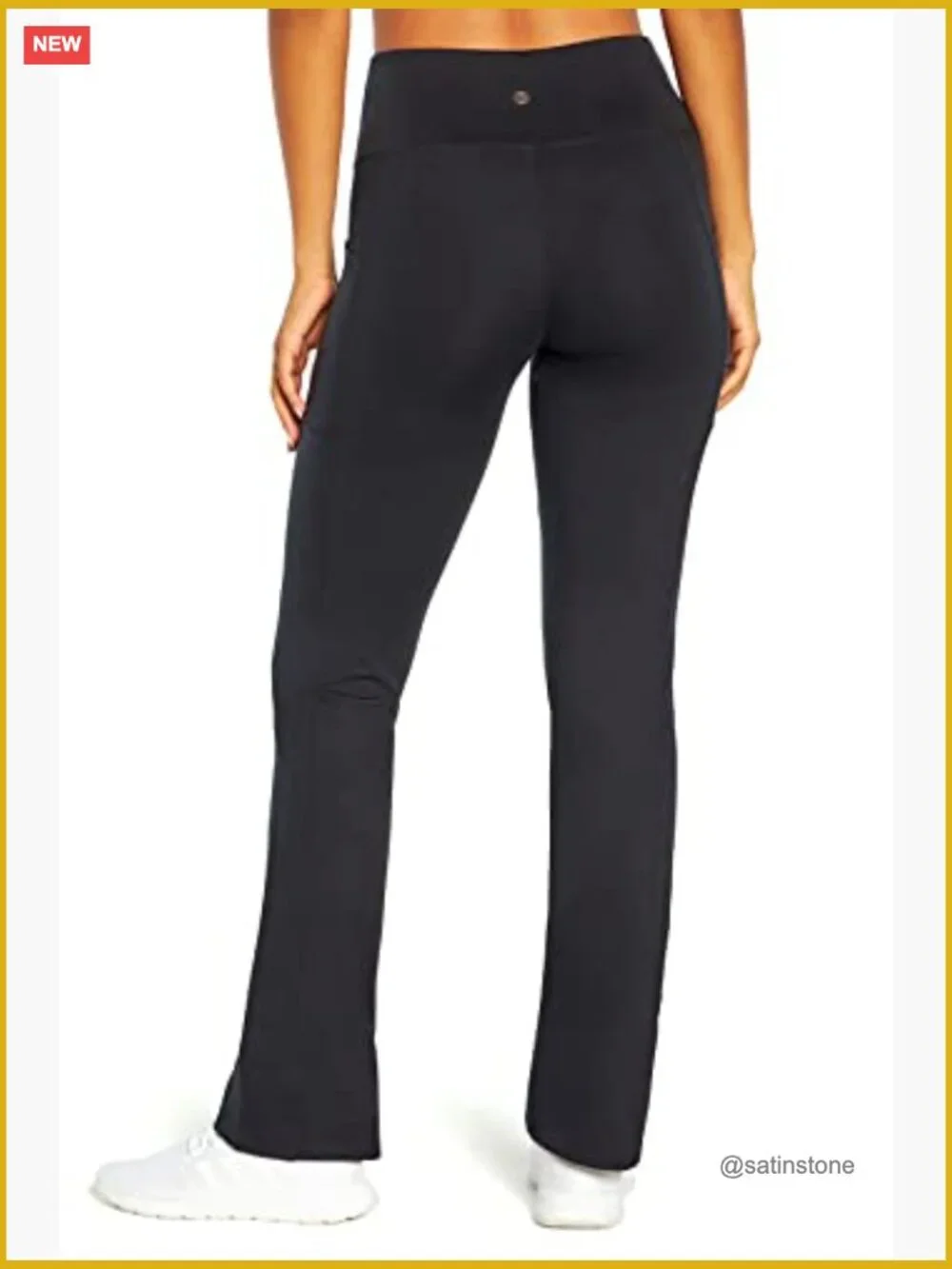 High Rise Bootcut Yoga Pant with Pockets - 32" Inseam - Picture 5 of 7